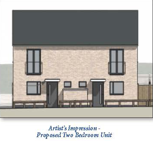 Lot: 84 - LAND WITH PLANNING FOR EIGHTEEN NEW HOMES -
